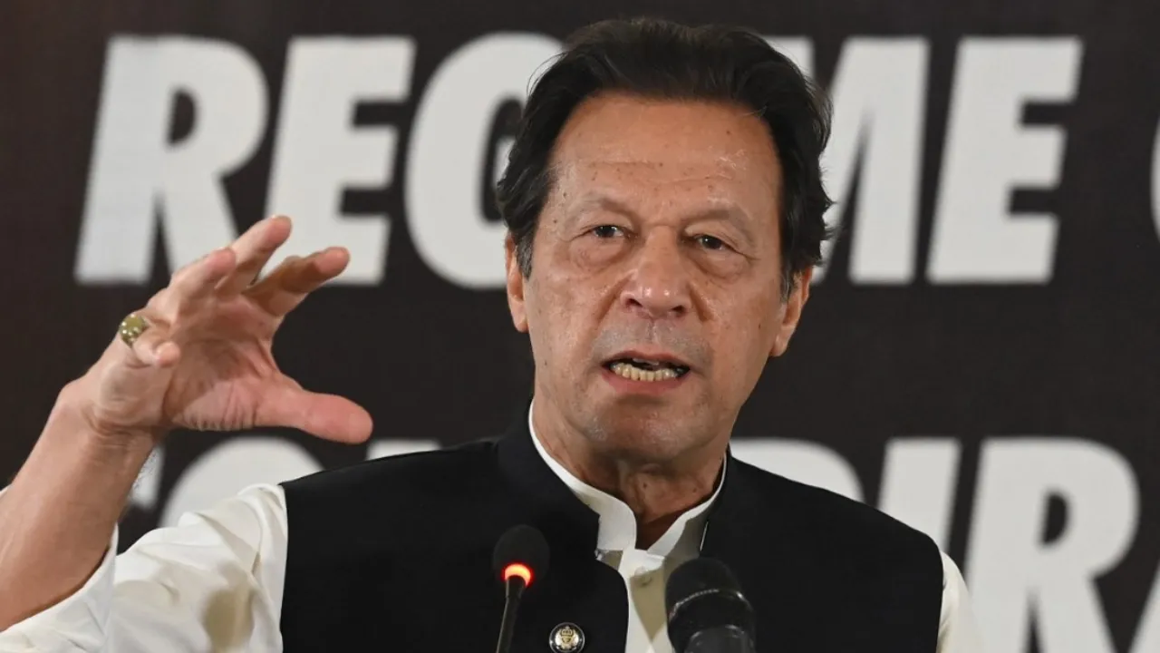  File Photo: Imran Khan refused to meet the FIA's three-person squad, insisting on the presence of his legal representatives. Photograph:(AFP) 