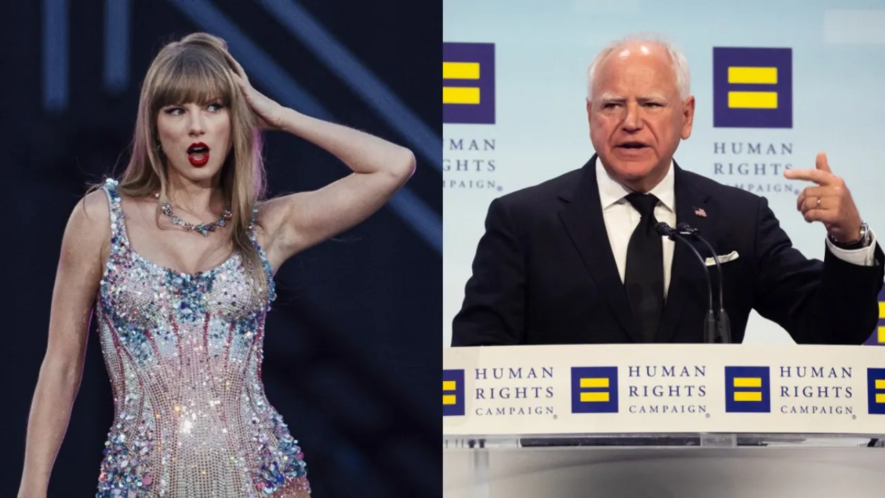 Taylor Swift recently endorsed Harris-Walz for the White House after Vice President Kamala Harris debated with Trump on September 10. Photograph:(WION Web Team) 