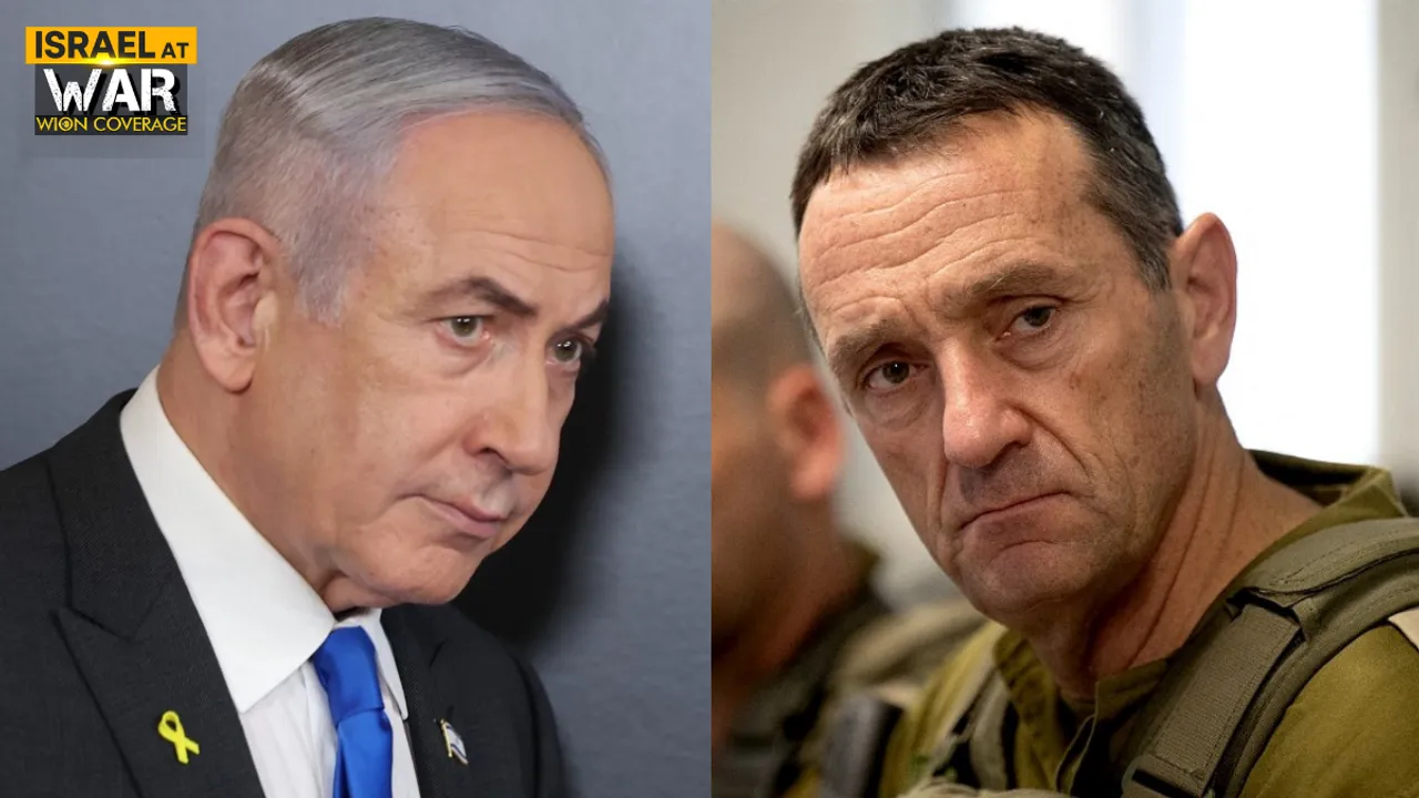  As part of this arrangement, IDF chief Lt. Gen. Herzi Halevi may find himself replaced. Photograph:(WION Web Team) 