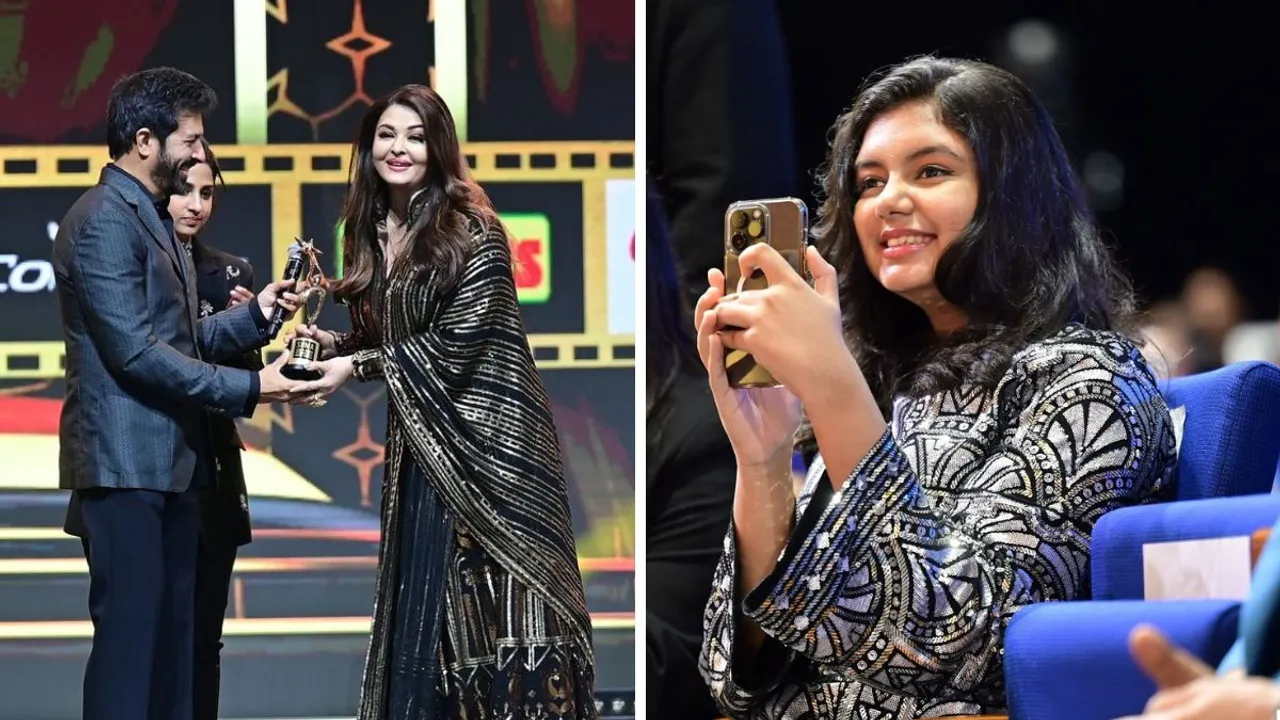  Aishwarya Rai Bachchan and Aaradhya Bachchan Photograph:(X) 