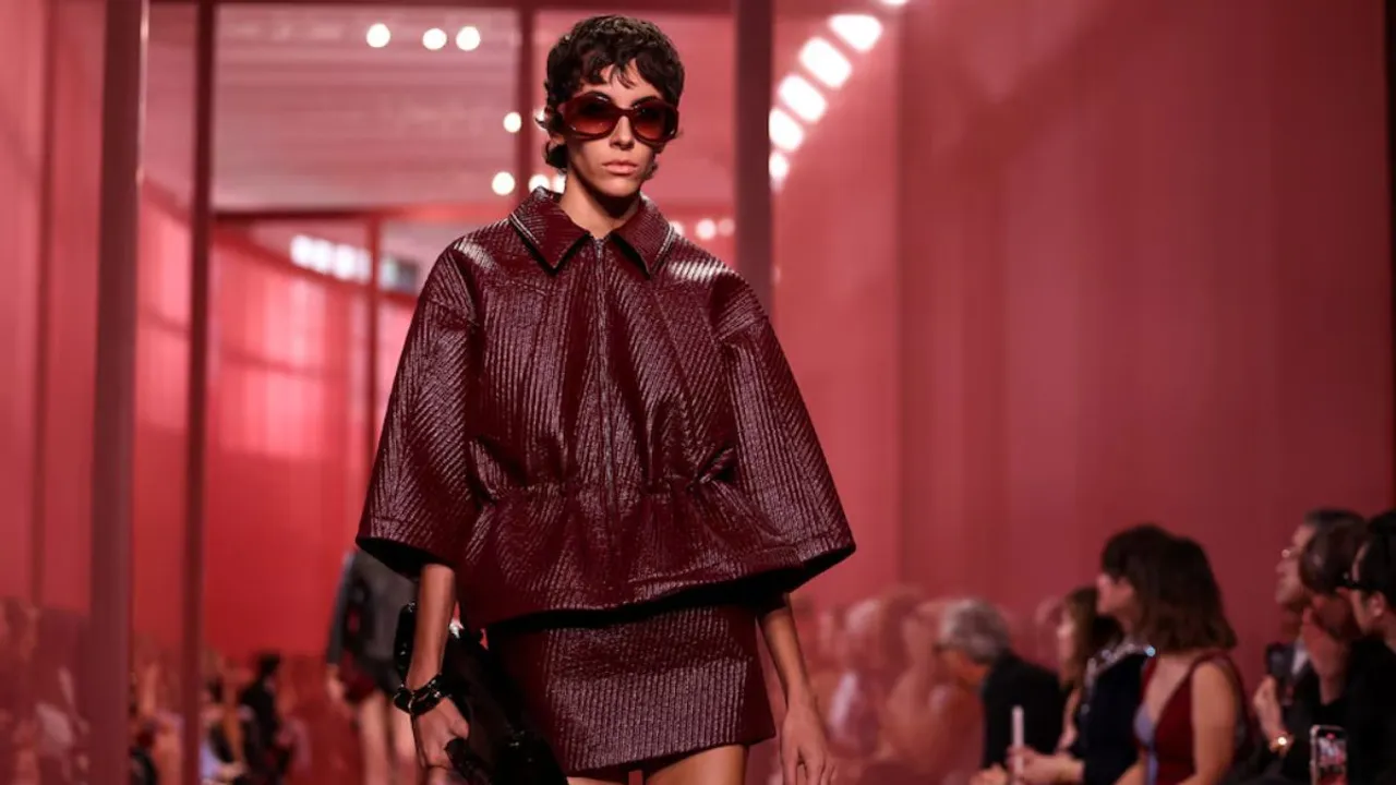  Gucci Spring/Summer 2025 collection  Photograph:(Reuters) 