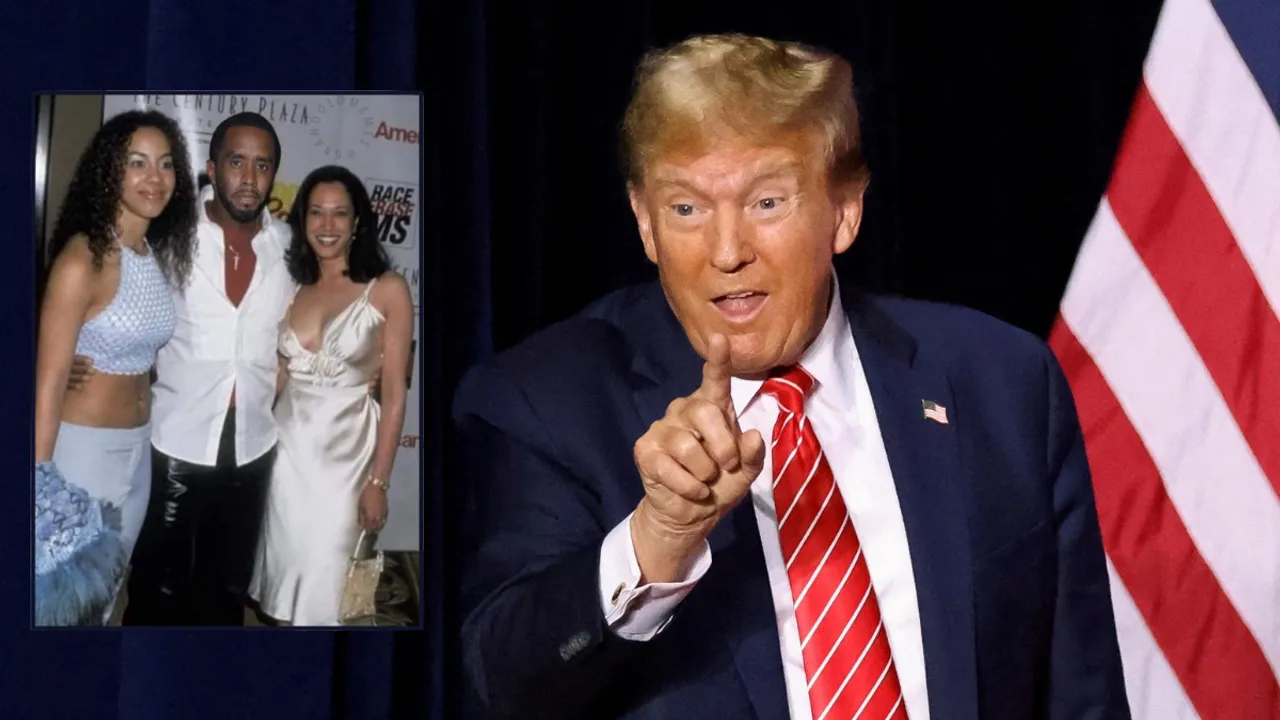  The manipulated image falsely depicted Democratic Party presidential candidate Kamala Harris alongside Sean 'Diddy' Combs, with text implying her involvement in the American rapper's alleged "freak offs," a term linked to the charges against him. Photograph:(WION Web Team) 