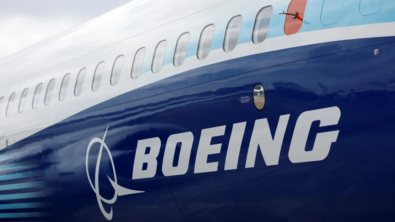  File photo of a Boeing 737 Max. Photograph:(Reuters) 