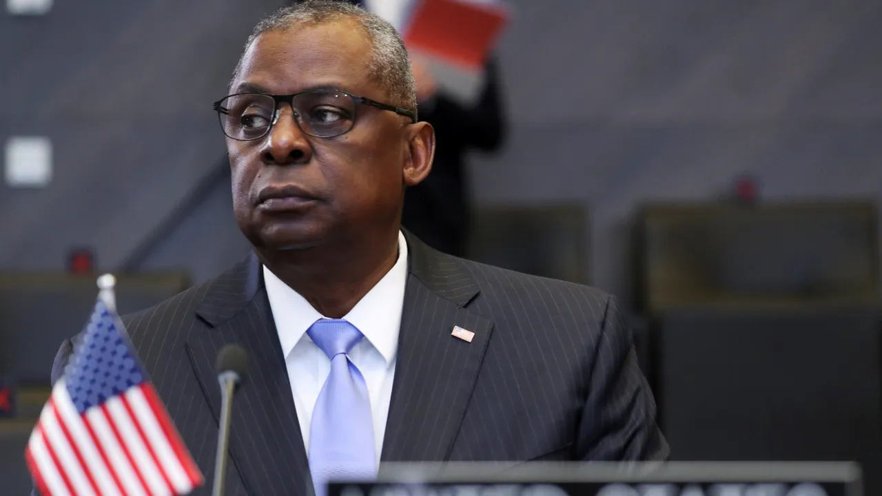  File photo of US Defense Secretary Lloyd Austin. Photograph:(Reuters) 