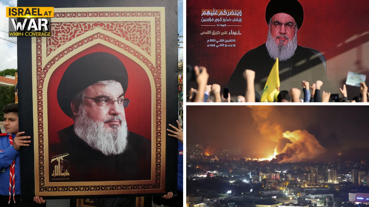  West Asia crisis: Israel says it killed Hassan Nasrallah. Photograph:(Reuters) 