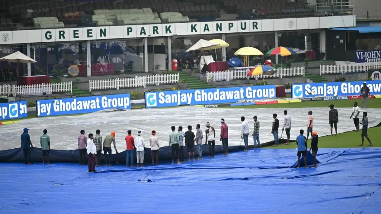  Ind vs Ban 2nd day of 2nd Test called off due to rain (Source: BCCI) Photograph:(Others) 
