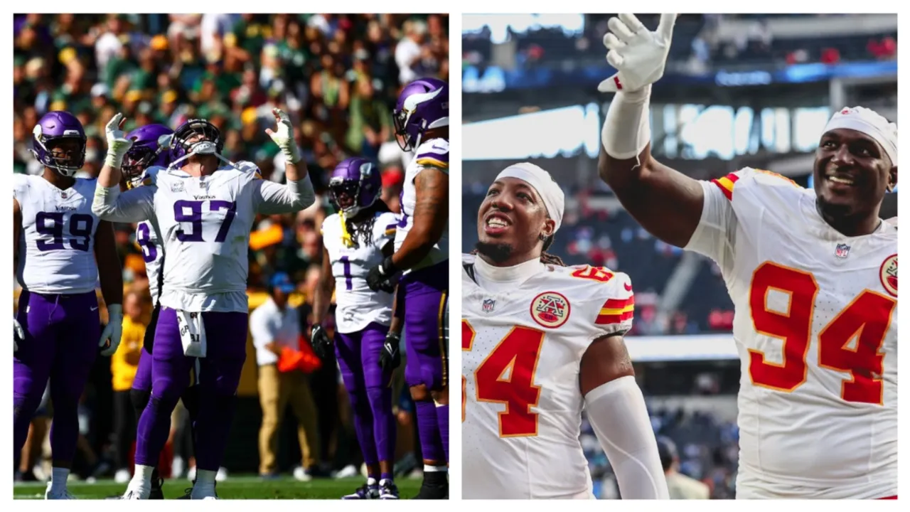  NFL: Minnesota Vikings march on with win at Packers, Chiefs remain unbeaten Photograph:(X) 