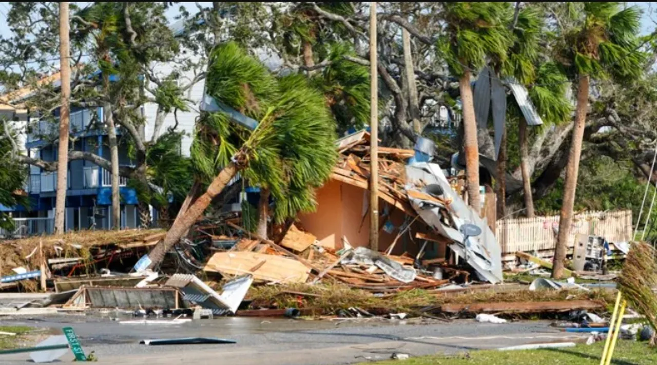  Helene leaves a trail of destruction Photograph:(Agencies) 