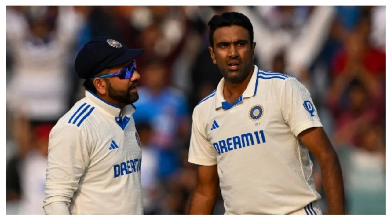  Ashwin recalls Rohit's words after inspiring win in Kanpur Test Photograph:(AFP) 