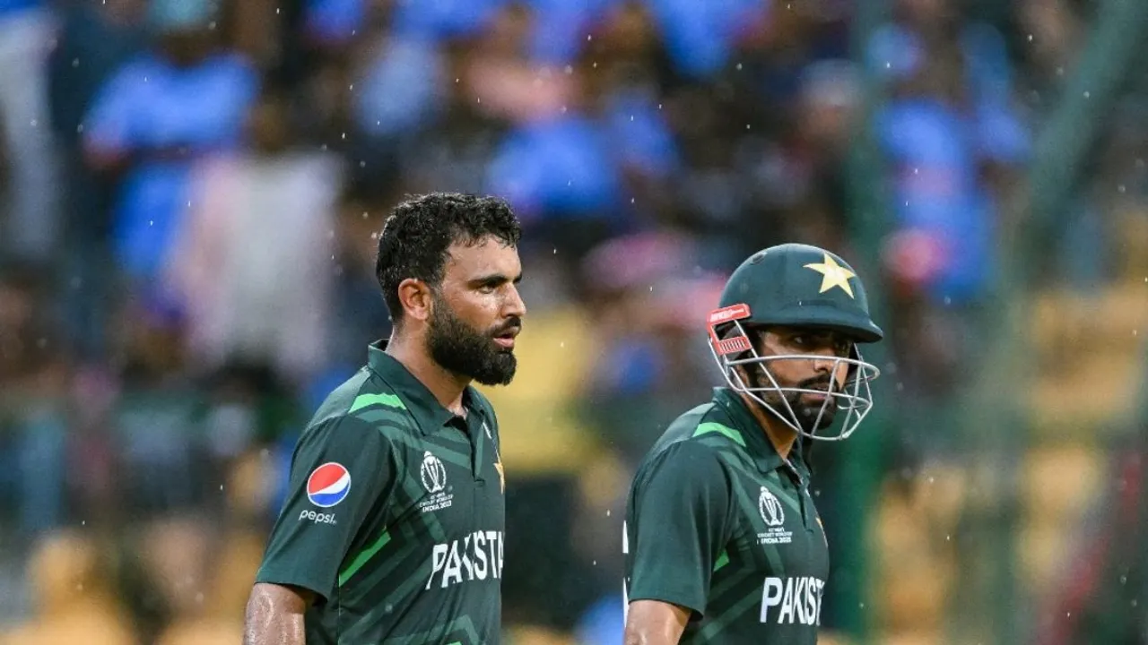  Younis backs Fakhar Zaman to replace Babar as Pakistan's new white-ball leader Photograph:(AFP) 