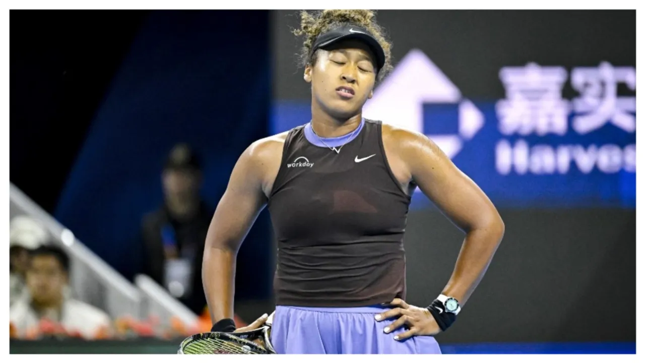  Naomi Osaka pulls out of Japan Open due to back injury Photograph:(AFP) 