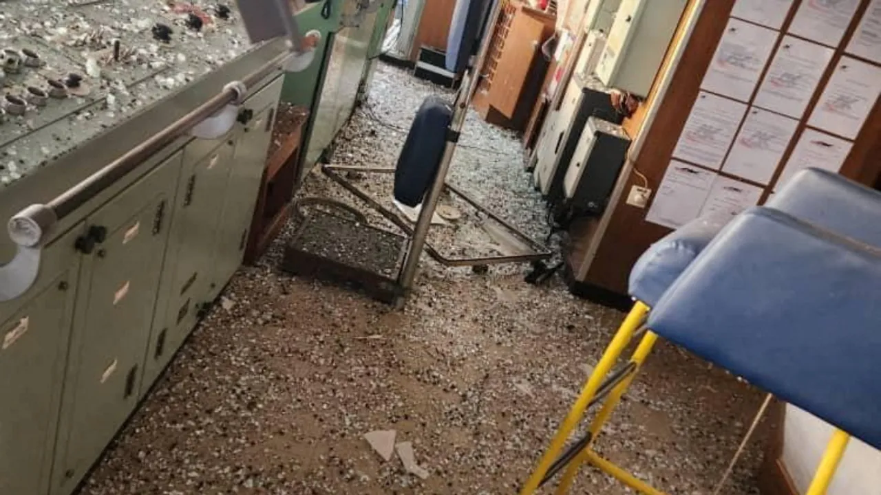  Russian missile hit a Palau-flagged vessel in Odessa on Monday, the Foreign Minister Andrii Sybiha condemned Russia's actions Photograph:(Reuters) 
