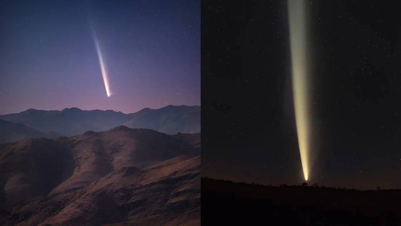  Comet Tsuchinshan-ATLAS Photograph:(X) 