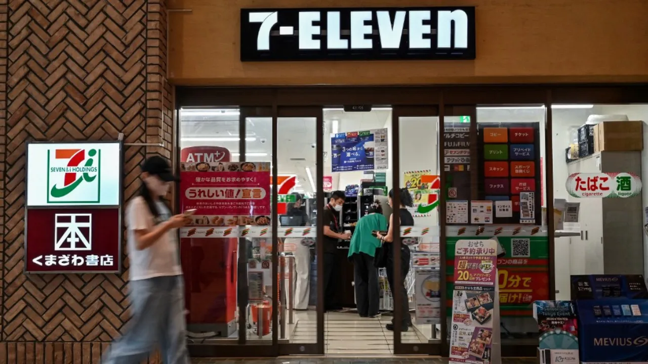  7-Eleven began in the United States but the franchise has been wholly owned by Seven & i since 2005 Photograph:(AFP) 