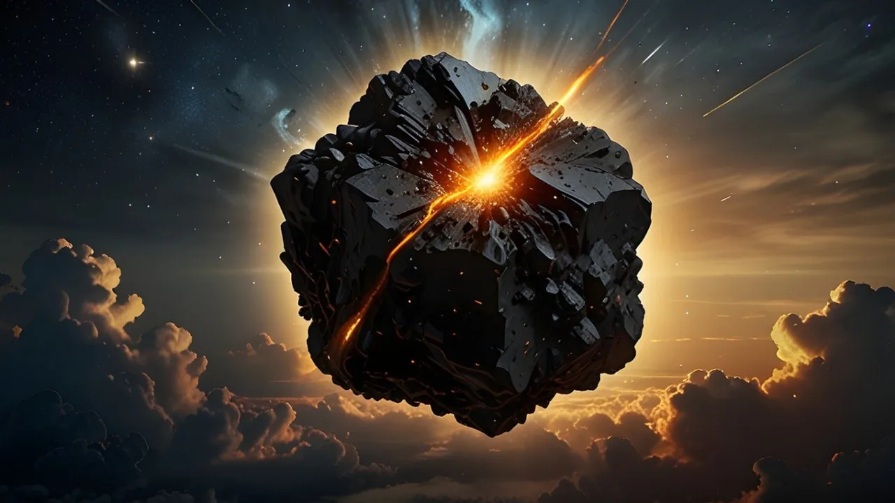  Representational image of asteroid. Photograph:(Others) 