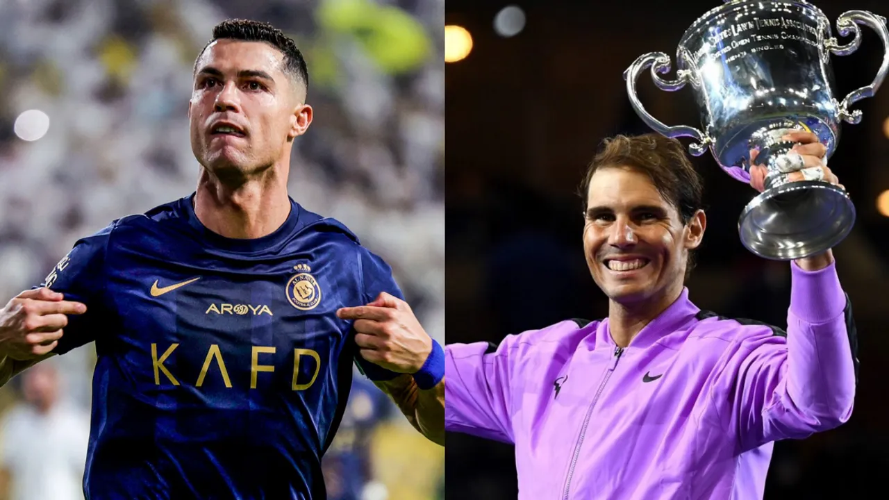  Cristiano Ronaldo pens heartfelt tribute to Rafael Nadal, says 'it has been an honour to witness your journey' Photograph:(X) 