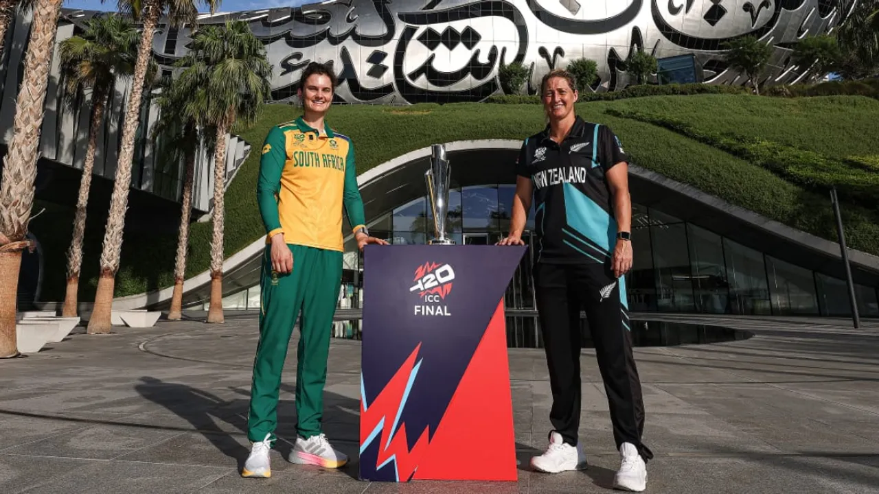  Women's T20 World Cup Final, SA vs NZ Live Streaming: When & how to watch South Africa vs New Zealand Live Photograph:(X) 