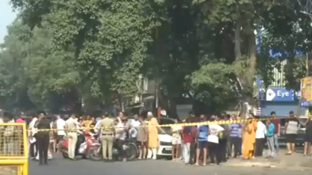  Blast at CRPF school: Authorities launch probe. Photograph:(ANI) 
