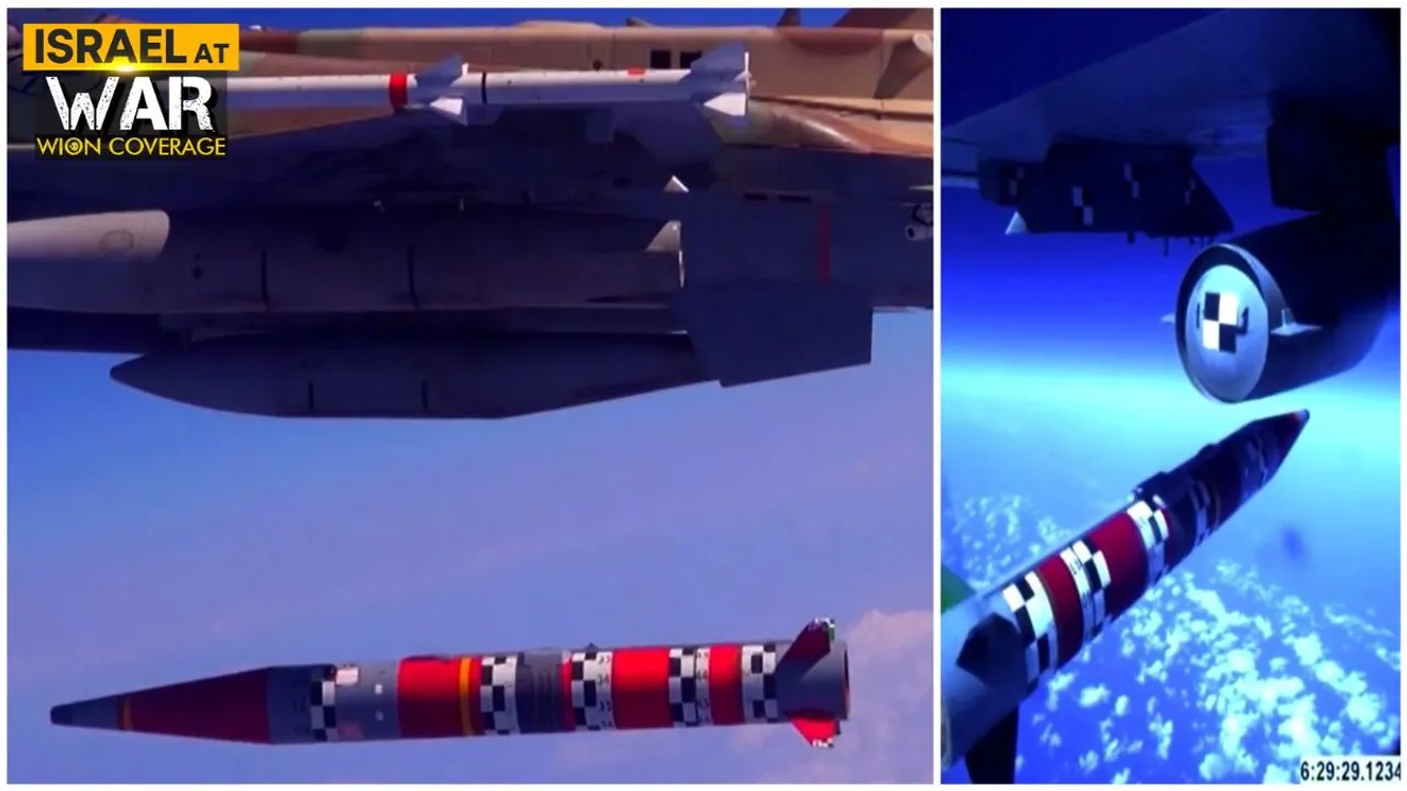  Rocks missile being dropped in a test flight Photograph:(Others) 