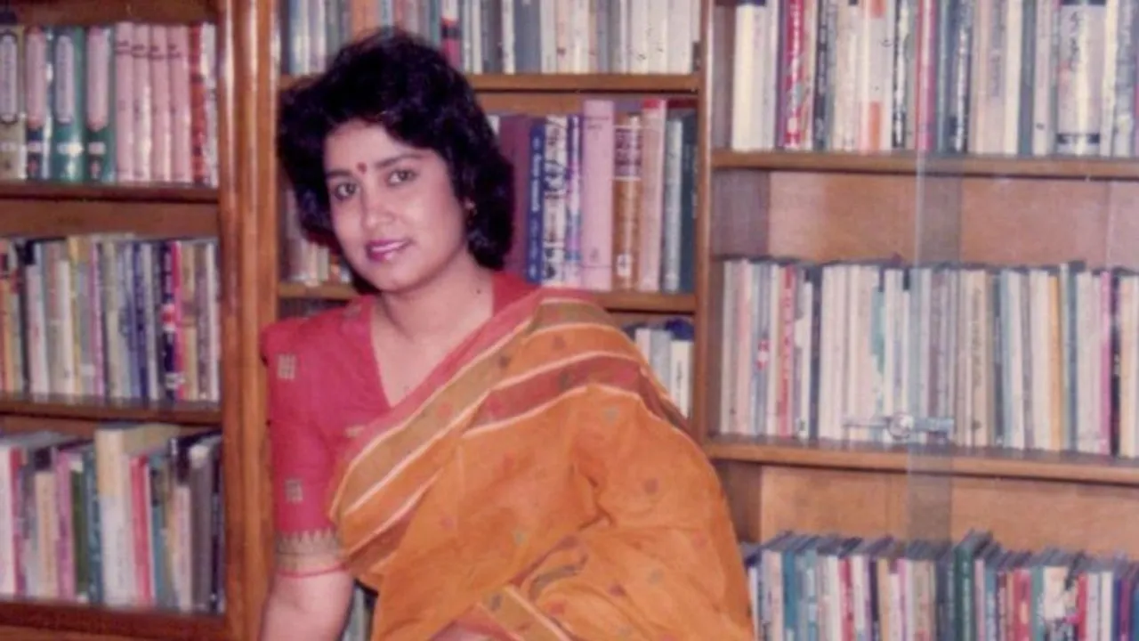  Exiled Bangladeshi author Taslima Nasreen  Photograph:(X) 