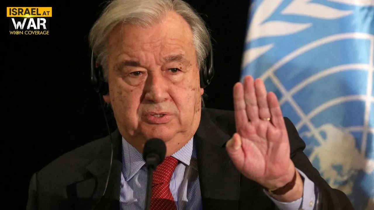   "We will do everything possible to help them remain there and to avoid ethnic cleansing that might occur if there is not strong determination from the international community," said UN Secretary-General António Guterres. Photograph:(Reuters) 