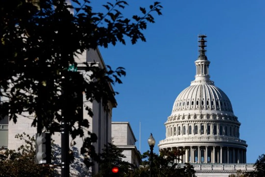  The US Capitol building is pictured in Washington, DC, on October 23, 2023. Photograph:(AFP) 