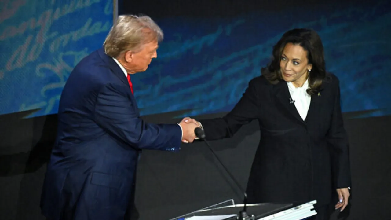  Kamala Harris, the Democratic candidate who had planned an election night party at Howard University, did not speak at the event. The watch party became a déjà vu for Democrats as it was getting similar to the watch party organised by then-Democratic nominee Hillary Clinton’s election night in 2016 Photograph:(Reuters) 