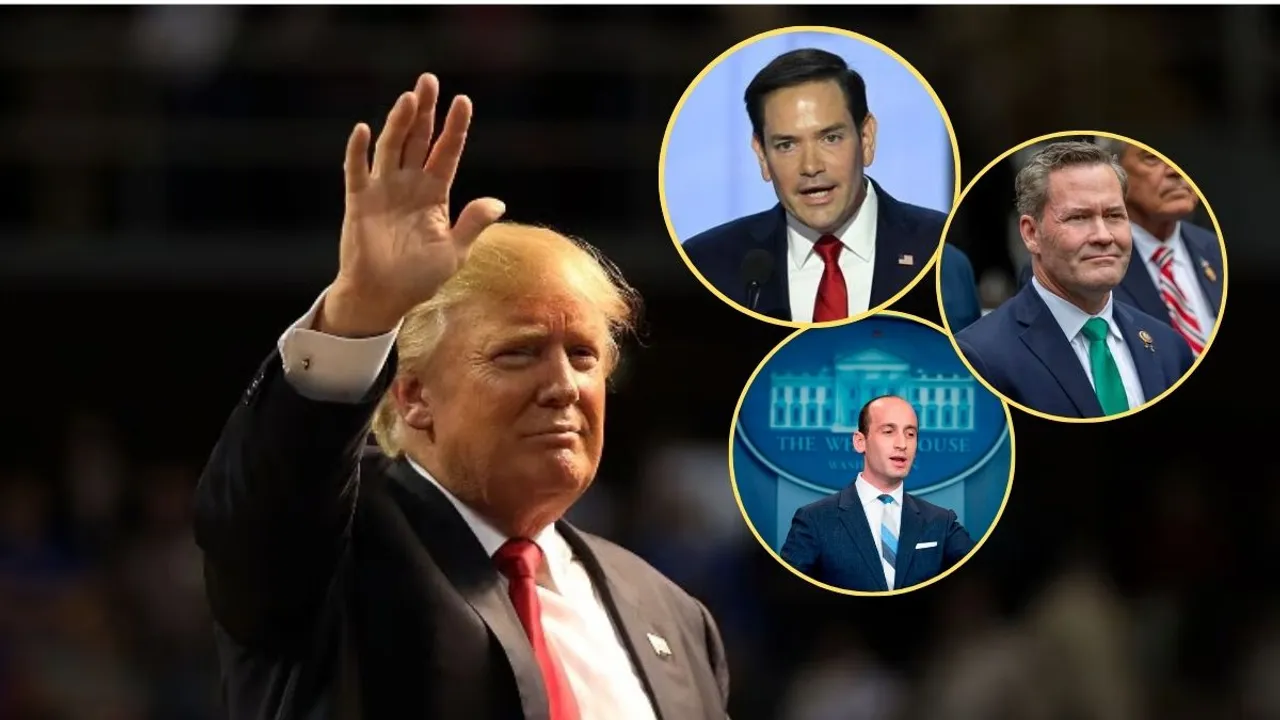  Trump selects top choices for White House. Photograph:(AFP) 