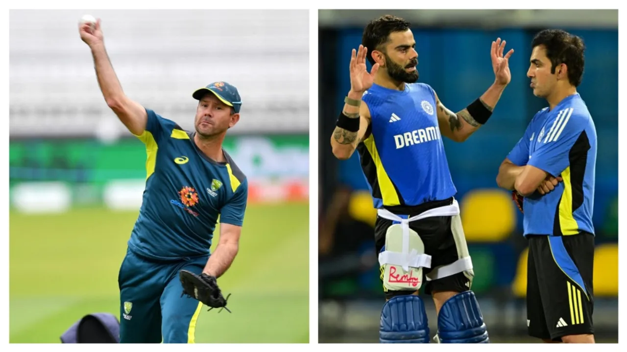  Gambhir is a prickly character: Ponting on India coach, defends take on Kohli Photograph:(AFP) 