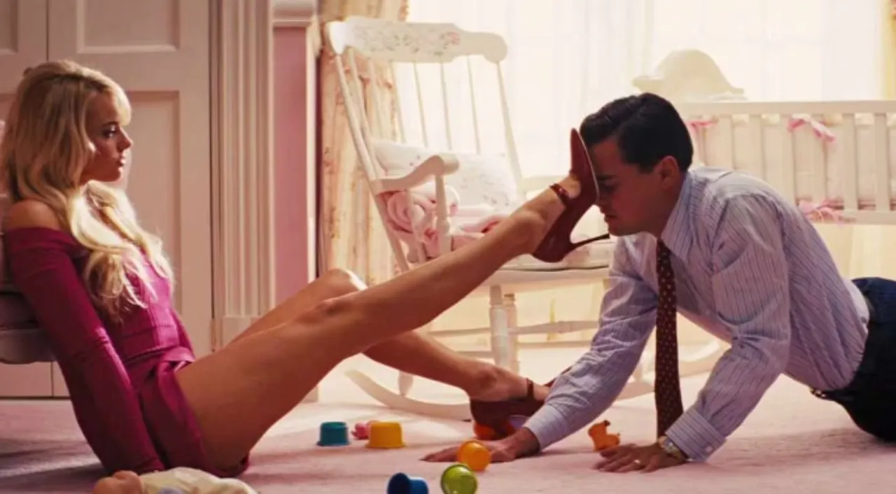  Margot Robbie in a still from Wolf of Wall Street Photograph:(Instagram) 
