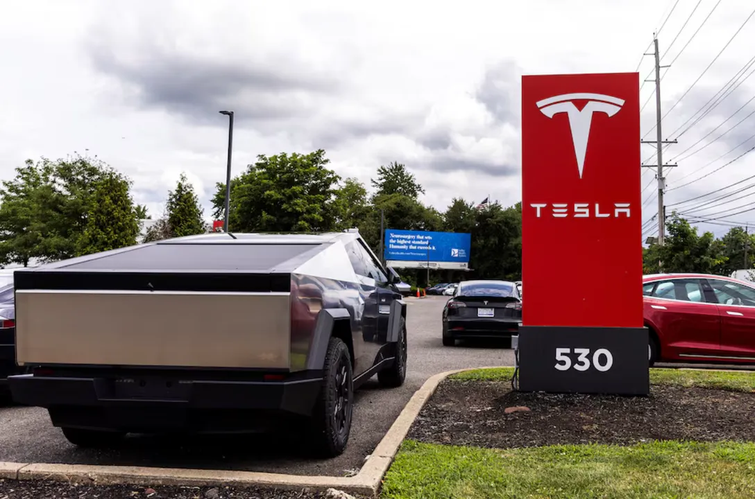  Tesla Cybertrucks  Photograph:(Reuters) 