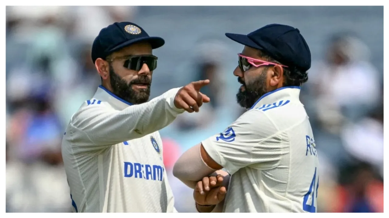  BGT 2024/25: Clarke on Rohit-Kohli, backs duo to do well in Australia Photograph:(AFP) 