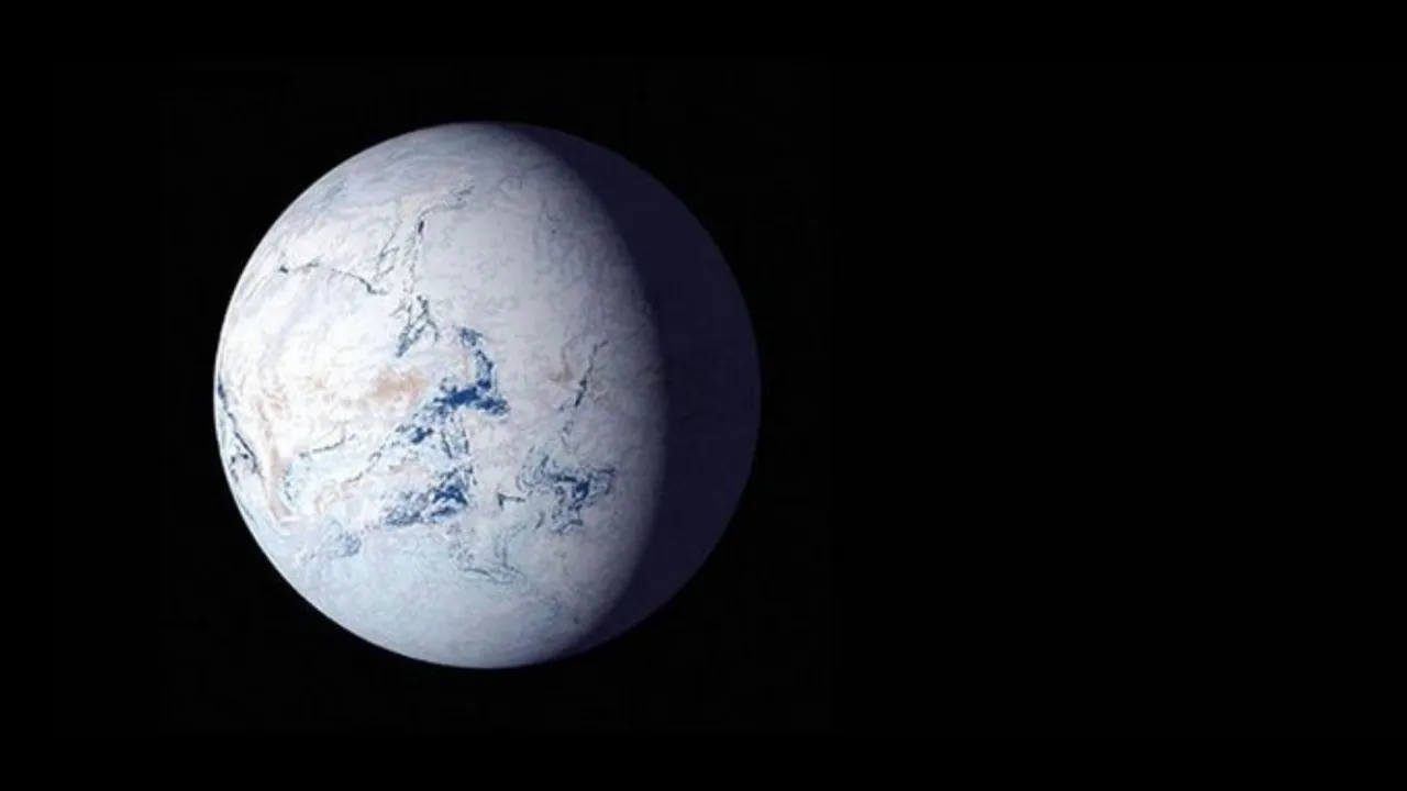  Illustration of Snowball Earth. (Courtesy: NASA) Photograph:(Others) 