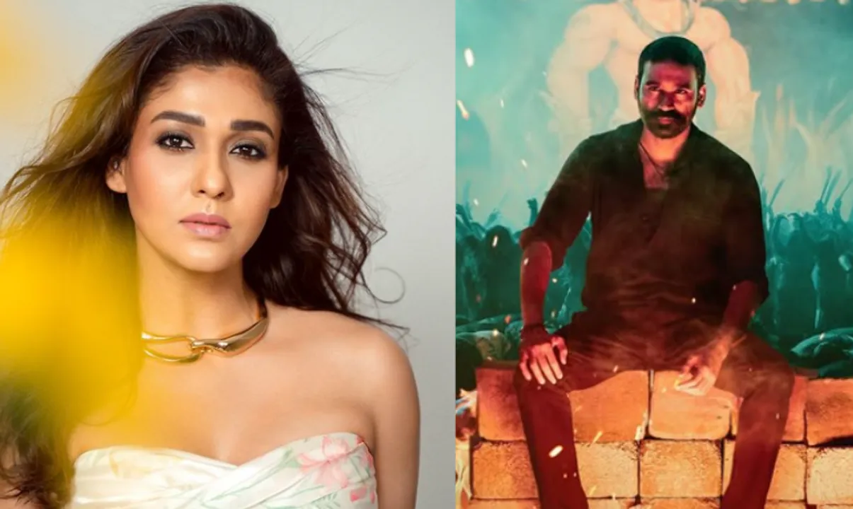  In the frame Nayanthara and Dhanush Photograph:(X) 