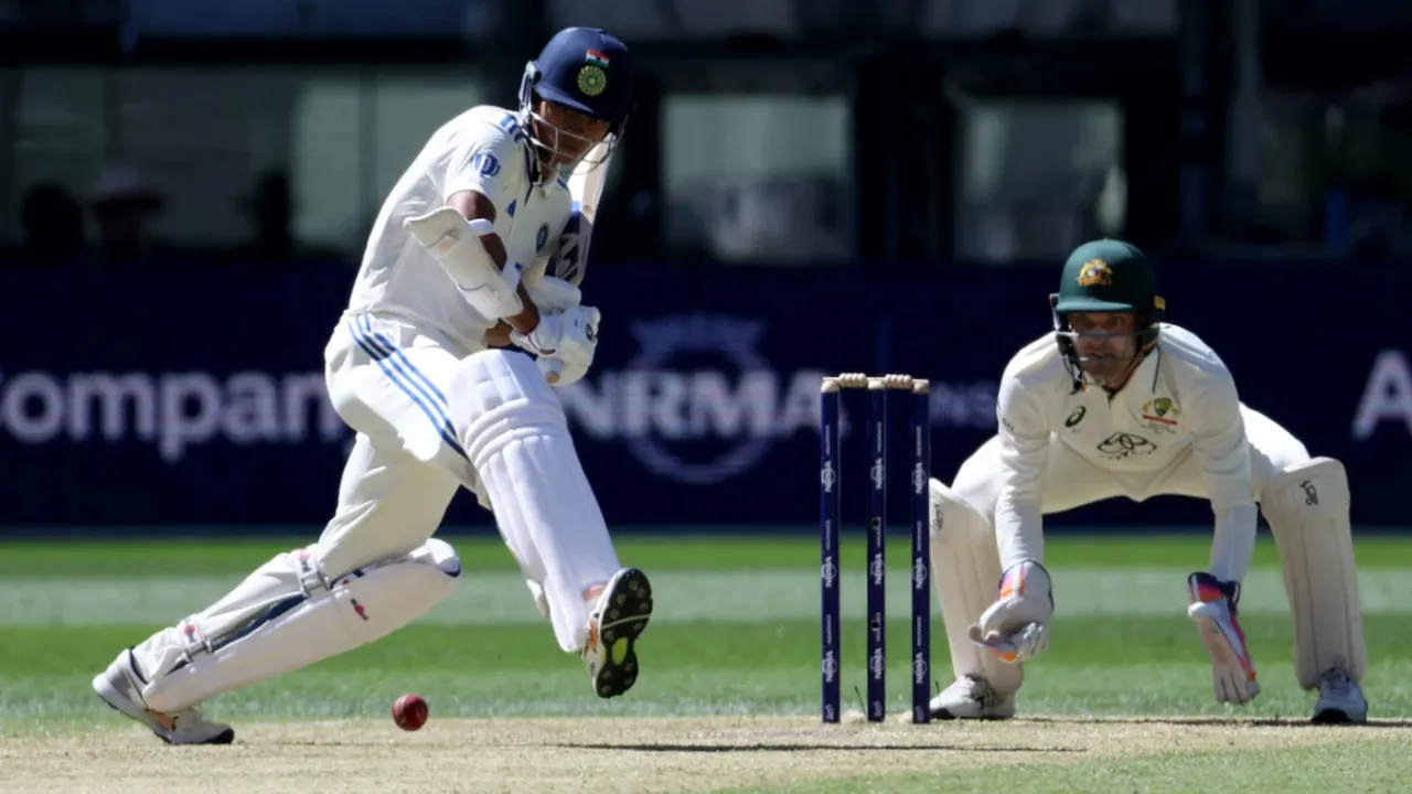 India batter Yashasvi Jaiswal Photograph:(AFP) 