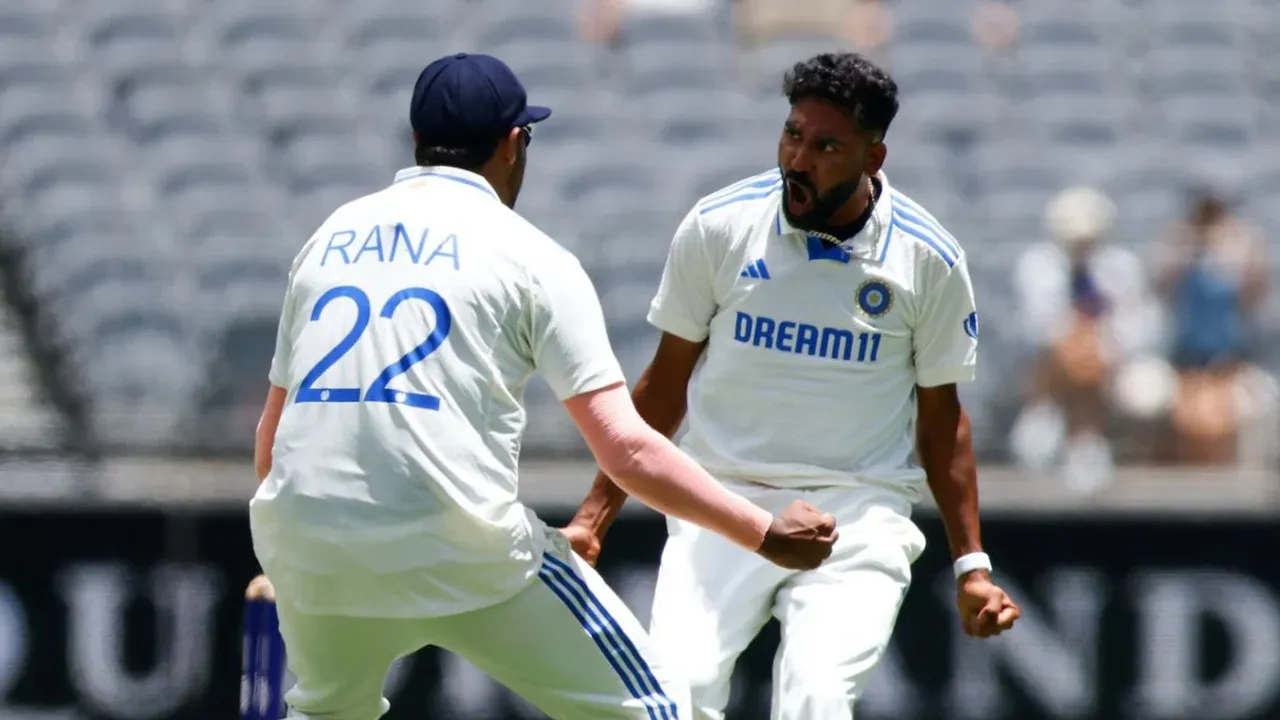  BGT, Perth Test, Day 4 Siraj strikes twice as India inch closer to victory Photograph:(Others) 