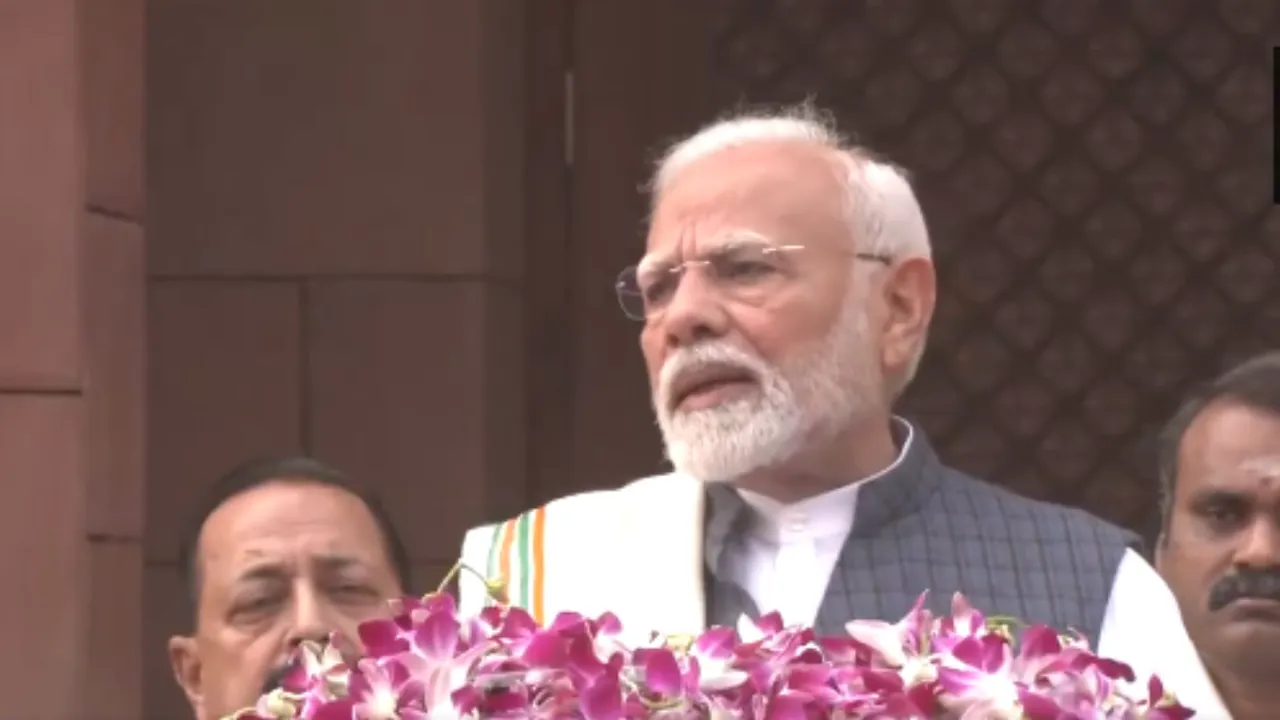  Indian PM Narendra Modi. Photograph:(ANI) 