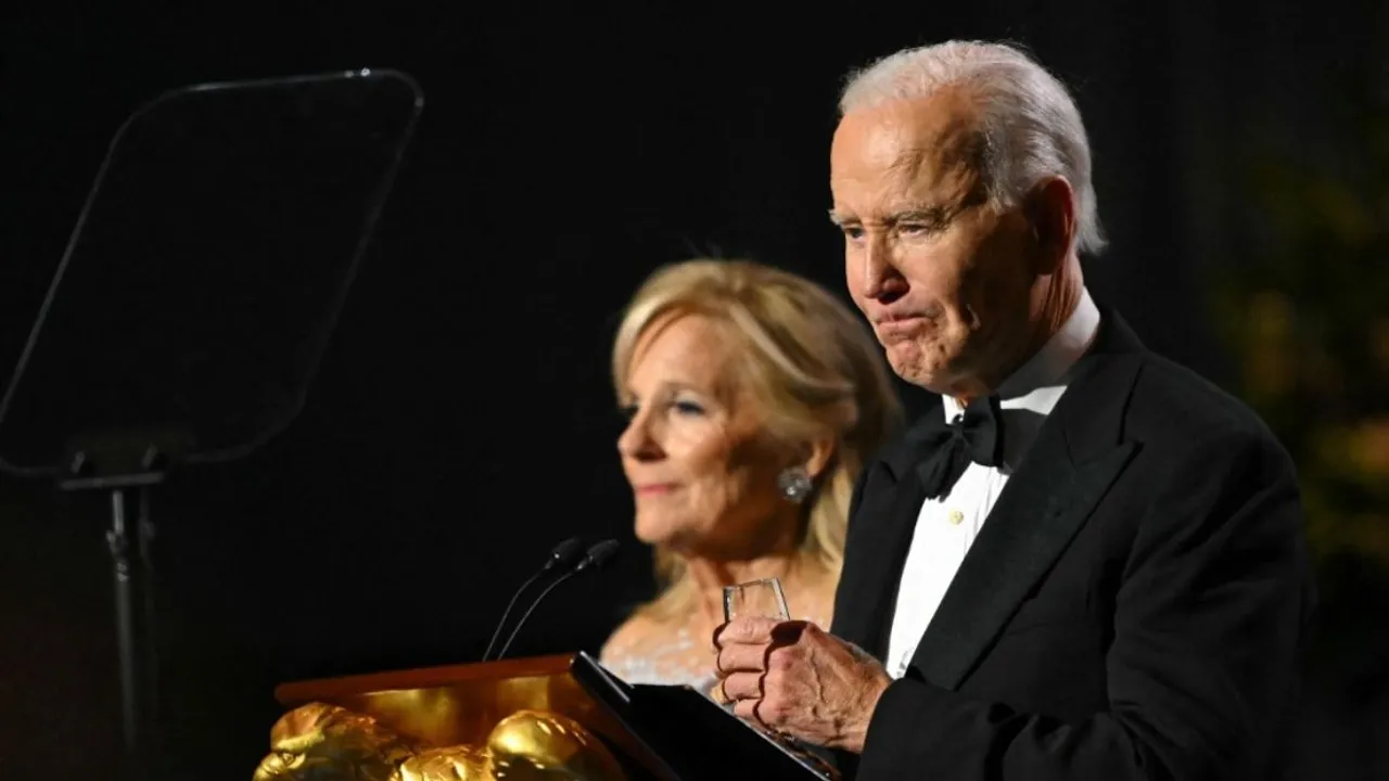  President Joe Biden and First Lady Jill Biden Photograph:(AFP) 