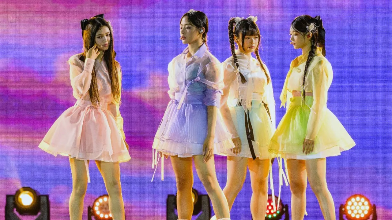  File image of K-pop band NewJeans Photograph:(AFP) 