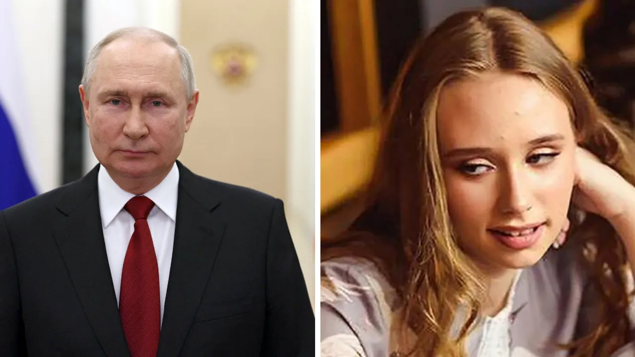  File image of Russian President Vladimir Putin and his secret daughter. Photograph:(Agencies) 