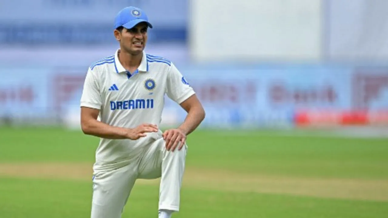  BGT 2024/25: Shubman Gill returns to net practice ahead of Prime Ministers XI clash Photograph:(AFP) 