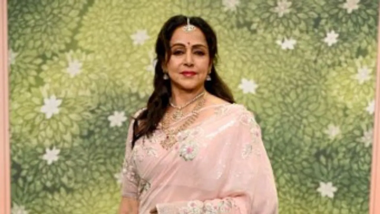  Bharatiya Janata Party (BJP) MP Hema Malini Photograph:(AFP) 