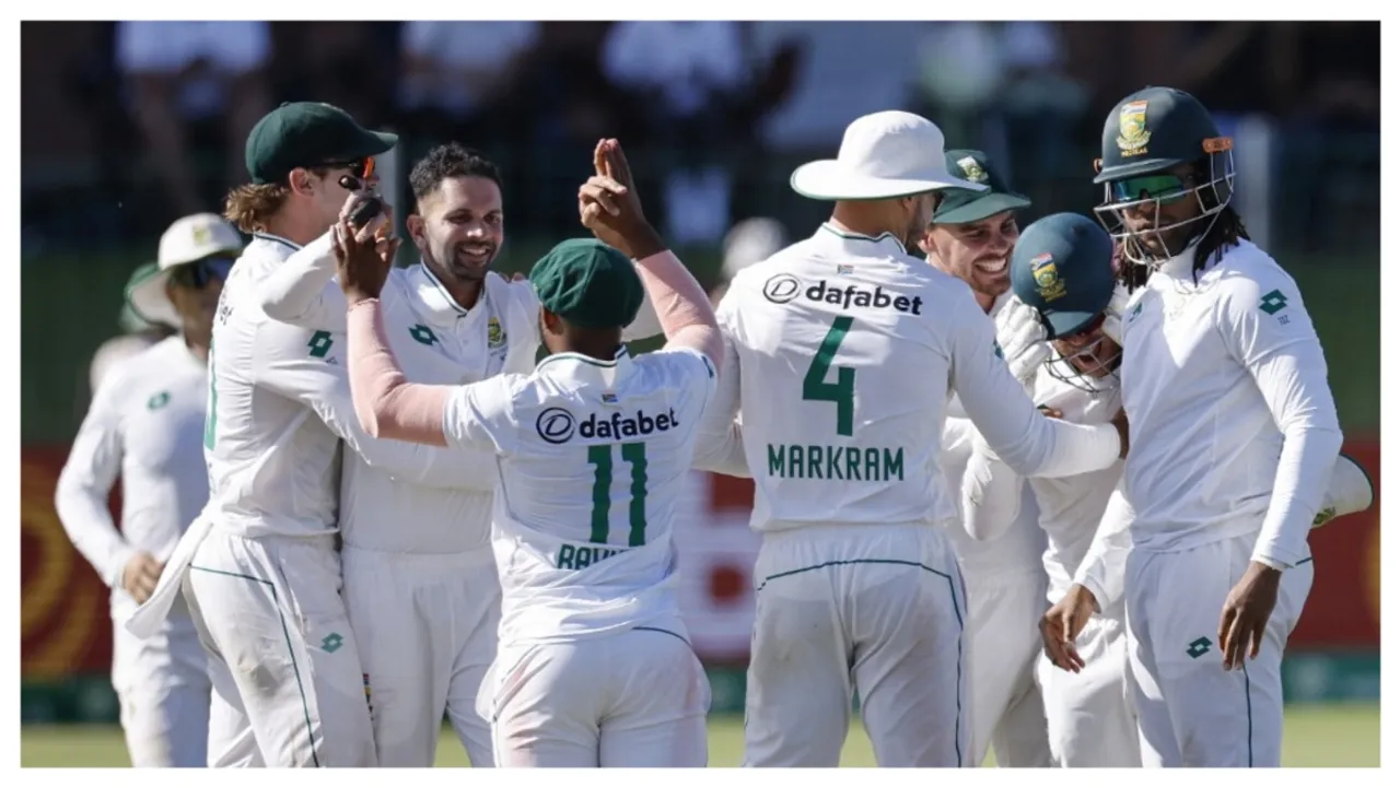  Updated WTC 2023-25 points table after South Africa's series win vs Sri Lanka Photograph:(AFP) 