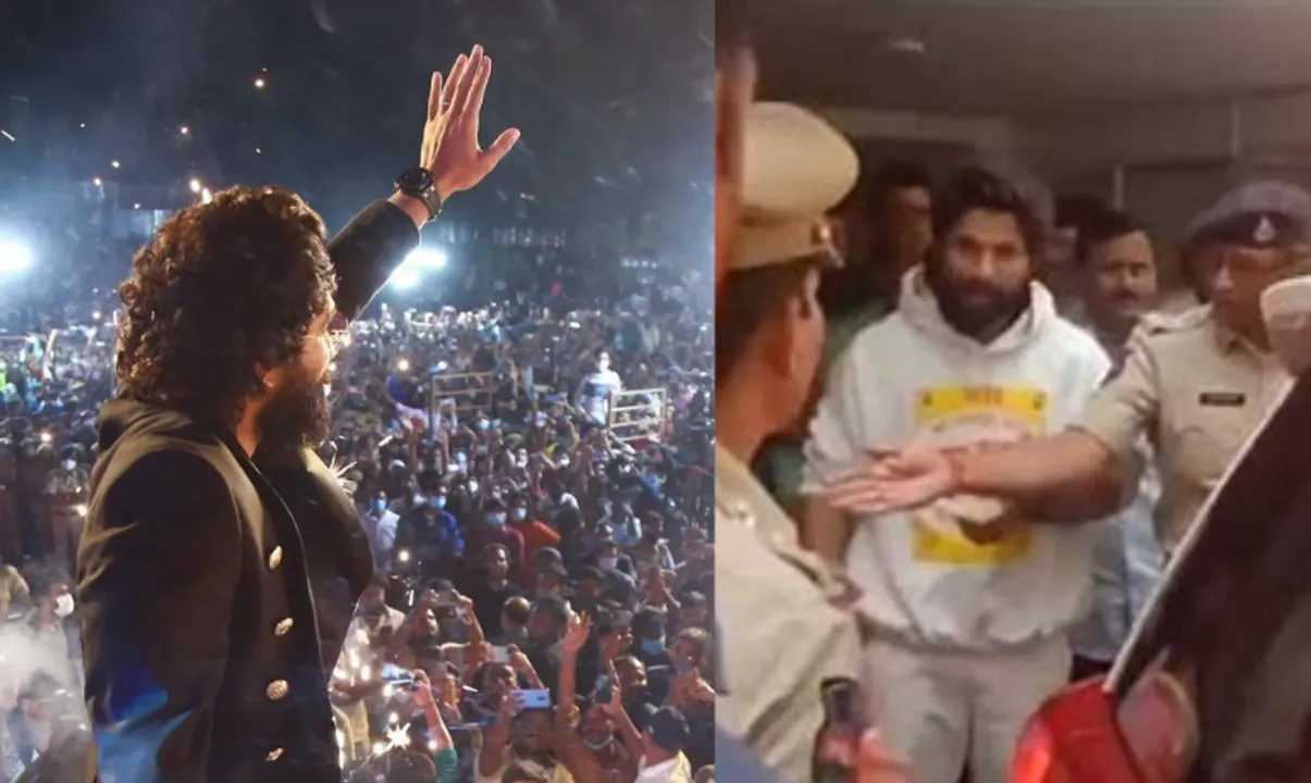  Allu Arjun arrested over Pushpa 2 stampede Photograph:(X) 