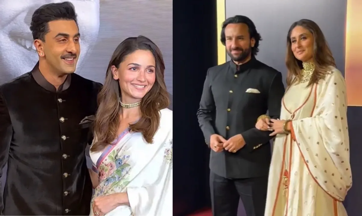  In the picture, Alia Bhatt, Ranbir Kapoor, Kareena Kapoor and Saif Ali Khan Photograph:(X) 