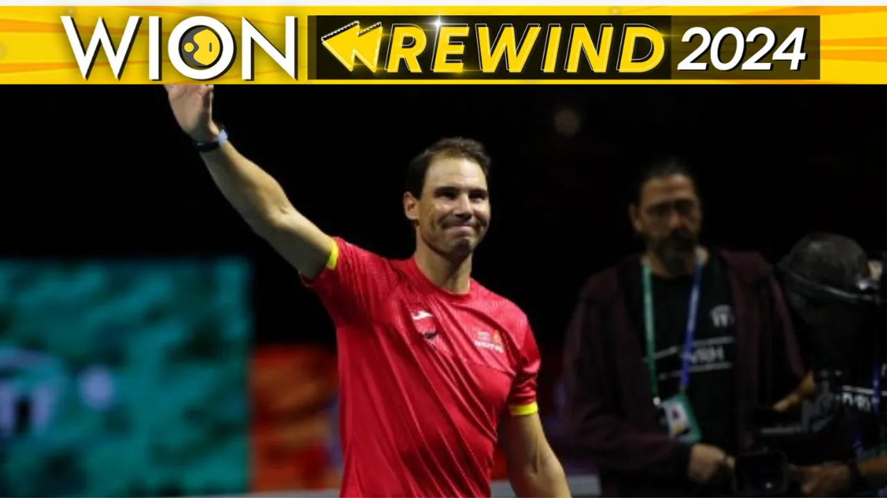  Rafael Nadal bids emotional farewell to tennis after Davis Cup 2024 Photograph:(AFP) 