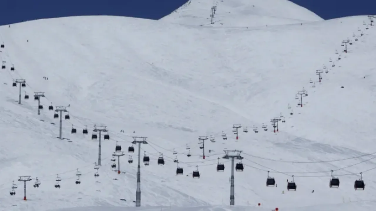  The ski resort of Gudauri is about 130km north of Tbilisi  Photograph:(Reuters) 