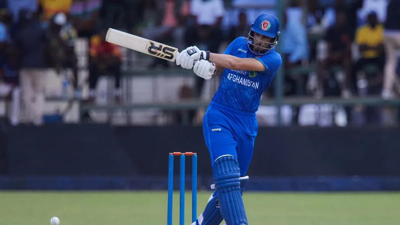  Afghanistan claim their biggest-ever ODI win with Zimbabwe mauling in 1st ODI Photograph:(X) 