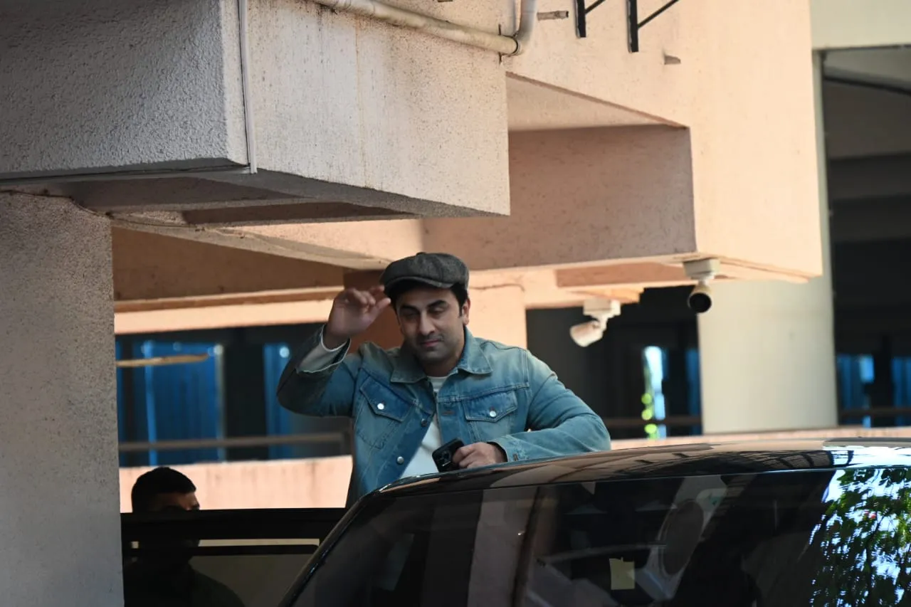 Ranbir Kapoor seen in cap look outside Sanjay Leela Bhansali office