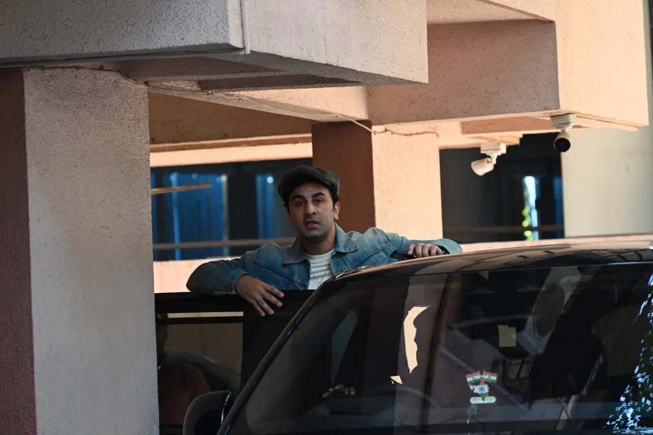 Ranbir Kapoor seen in cap look outside Sanjay Leela Bhansali office